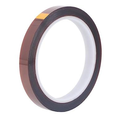 Imagem de Fita Resistente Ao Calor Fita Isolante PI Fita Resistente a Altas Temperaturas 12mm*3 Manutenção de Fita Eletrônica para Isolamento e Ligação de Interruptores Elétricos Motores