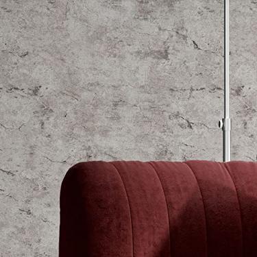 Imagem de Papel de Parede Adesivo Autocolante Efeito Cimento Queimado Decoração Quarto Sala 3 Metros