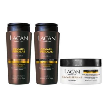 Imagem de Lacan Nutri Repair Kit Shampoo Condicionador E Máscara