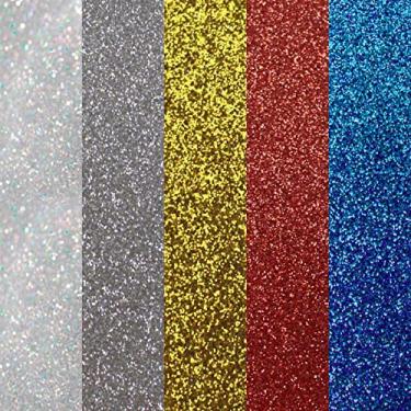 Imagem de Placa em EVA com Glítter, Make+, Multicor, 40 x 48 cm, Pacote de 10
