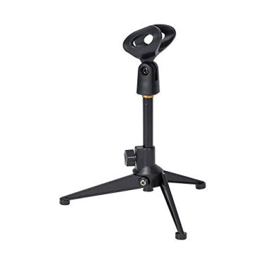 Imagem de Suporte pedestal de mesa para microfones