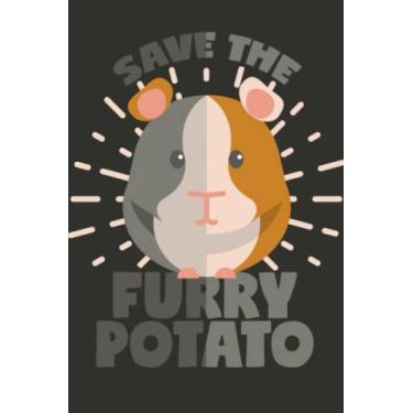 Imagem de Save The Furry Potato: Dot Grid Journal Notebook (6x9 inches) with 120 Pages