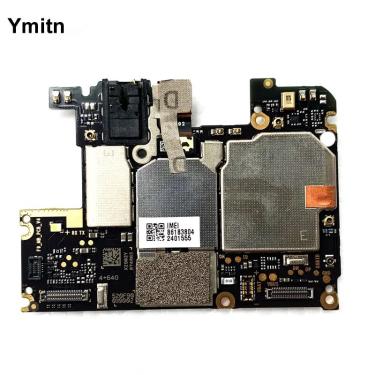 Imagem de Ymitn-Placa Móvel Principal Desbloqueada  Placa-Mãe com Circuitos de Chips  Cabo Flex  Xiaomi MI
