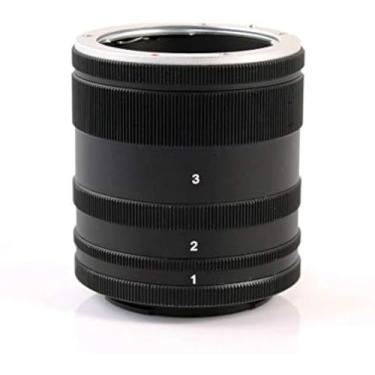 Imagem de Kit de anel de extensão macro FocusFoto para câmera Sony E-Mount NEX-5R 5T 5N NEX-6 NEX-7 a7 a7S a7R a7II a7SII a7RII a6500 a6300 a6000 a5100 a5000 a3500 FS700 VG30 VG900 para fotografia de close-up