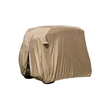 Imagem de Classic Accessories Fairway Capa fácil de colocar para carrinho de golfe, 2 pessoas, bronze