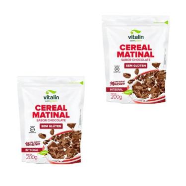 Imagem de Kit 2X Cereal Matinal Integral 200G Sabor Chocolate Vitalin