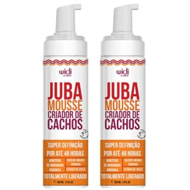 Imagem de Kit 2 Mousse Criador De Cachos Juba Widi Care Super Definição Cabelos Cacheados 180ml