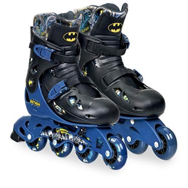 Imagem de Batman Patins Ajustável 37 à 40 com Kit de Acessórios