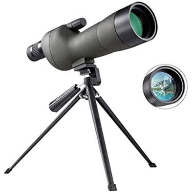 Imagem de Telescópio externo 25-75x70 Luneta para observação de pássaros Zoom Telescópio monocular à prova d'água para tiro ao alvo Óptica FMC com caixa de tripé cobre aparelhos externos
