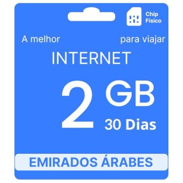 Imagem de Chip Internacional Dubai - 2GB - 30 Dias - simfinity