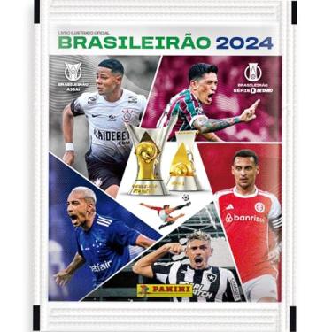 Imagem de Figurinhas Brasileirão 2024 Panini (envelope com 5 figurinhas)