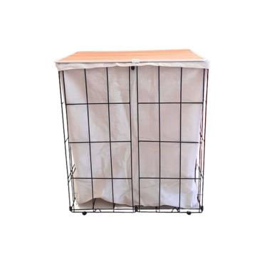 Imagem de Cesto Duplo Aramado Mimo  BH23450