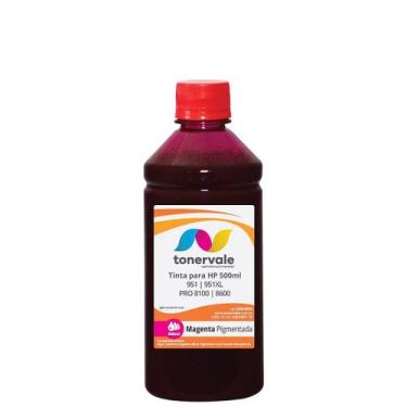 Imagem de Tinta Tankfull Para Cartucho HP 122 951 CN051AL, Impressora 8600 8100 