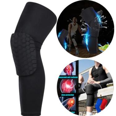 Imagem de Par Tensor Joelheira Patela Muscular Treino Joelheira Esporte - NDFJ, 