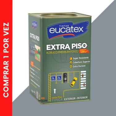 Imagem de Tinta para Pintar Piso Telhado Estacionamento 18 Litros - Eucatex, Cin