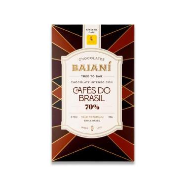 Imagem de Chocolate Intenso 70% com Cafés do Brasil Latitude 13 Baianí 58g