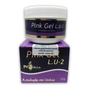 Imagem de Gel Pink Lu2 33G - Tradicional - Piu Bella - Não Informado, Lu2 pink