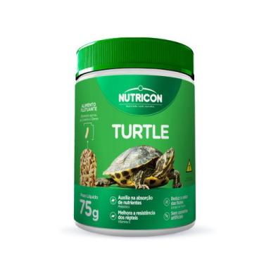 Imagem de Ração para Tartarugas TURTLE 75 Gramas - NUTRICON