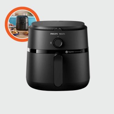 Imagem de fritadera elétrica airfryer forno quadrada casera NA130 127V - Walita,
