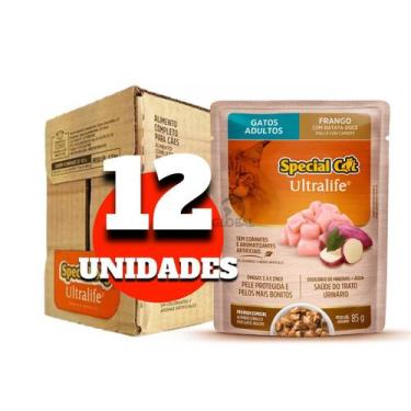 Imagem de Sachê Special Cat Adulto Frango: Caixa com 12 unidades - Special Dog