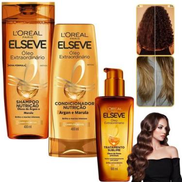 Imagem de Kit Shampoo Condicionador Elseve Óleo Extraordinário Loreal Paris Nutr