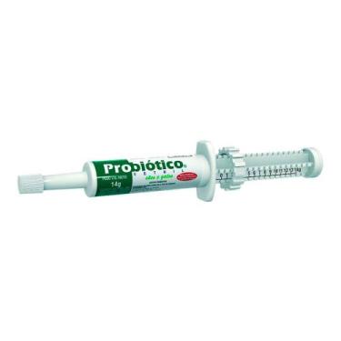 Imagem de Probiótico para Cães e Gatos Seringa Uso Veterinário com 14g - Vetnil