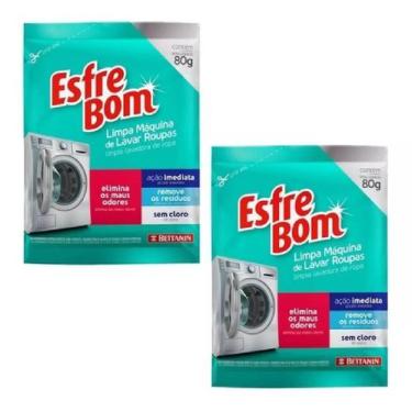 Imagem de Kit 2 Produto Limpa Máquina Lavar Roupa Elimina Maus Odores - Bettanin