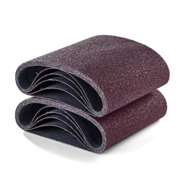 Imagem de Lixadeira de piso 20 x 48 cm EZ-8 cinto de areia 80 grãos - lote com 10