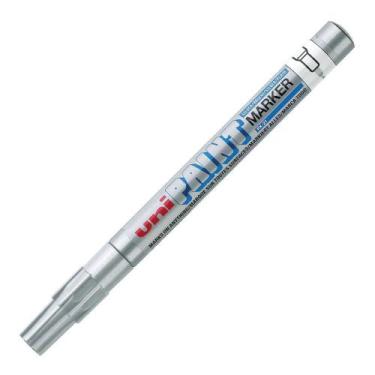 Imagem de Kit 2 Marcadores Permanente UniPaint PX-21 OURO e PRATA - Uni-Ball