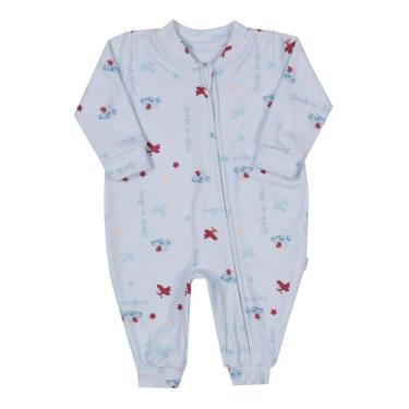 Imagem de Macacão Longo Soft Bebê Menino Le Bhua / Paraiso Inverno 458 - Le Bhua