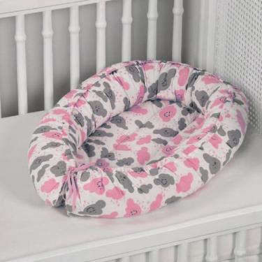 Imagem de Ninho Redutor De Berço Matelado Algodão Estampado - Monzilo Baby Kids,