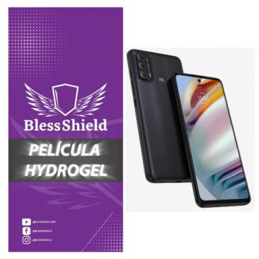 Imagem de Película de Hydrogel HD Premium Motorola Moto G60 BlessShield Cobertur