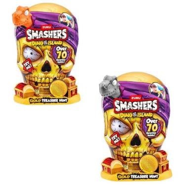 Imagem de Smashers Dino Island Gold Treasure Hunt Série 1 - Fun - Fun Divirta-Se