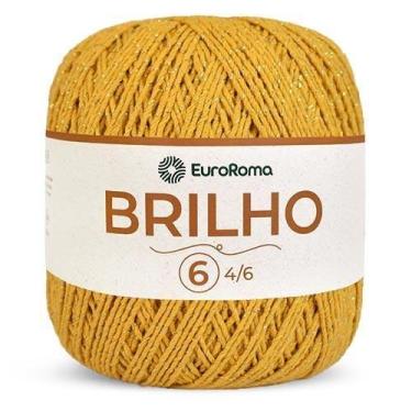 Imagem de Barbante EuroRoma Brilho Ouro 400g, 470 MOSTARDA