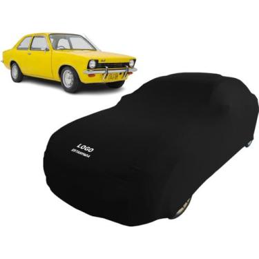 Imagem de Capa Carro Chevette Tubarão Veste Fácil Com Elástico - Mz, Preta