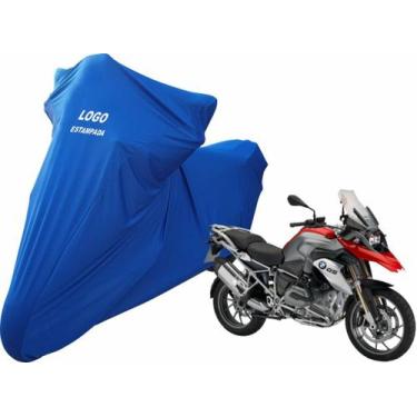 Imagem de Capa Para Proteger Moto BMW R 1200 GS De Luxo - Mz, Azul