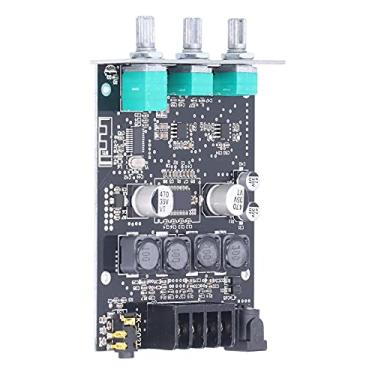 Imagem de Placa Amplificadora de áudio Estéreo ZK-502T 50W + 50W Com Controle de Graves/agudos, Entrada AUX, Som Hi-Fi para Home Theater, Alto-falantes e Projetos DIY