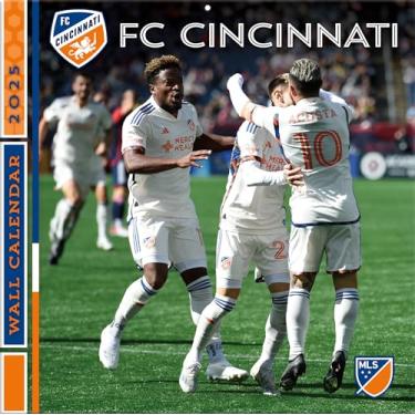 Imagem de Calendário de parede do time Turner Sports FC Cincinnati 2025 12x12 (25998012209)