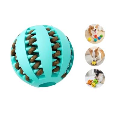 Imagem de Bolinha Porta Petisco Antistresse Cachorro PETYC Brinquedo Interativo para Cães Enriquecimento Ambiental (Azul)