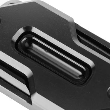 Imagem de Tampa de óleo do Reservatório de Combustível do Freio Dianteiro CB650F/CBR650F/CB650R/XADV750 Proteção de Alumínio Durável (Preto)