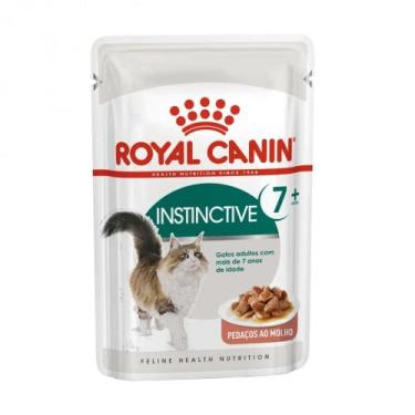 Imagem de Ração Úmida Royal Canin Sachê Instinctive 7+ Gatos ad 85g