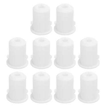 Imagem de Kit de Roteamento de Cabo de Satélite, 10 Unidades de 25,4 Mm Ethernet Cabo ilhó de Parede ilhó de Silicone Perfurado Bucha ilhó de Penetração de Parede para Tampa de