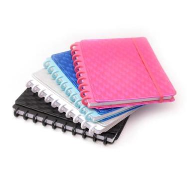 Imagem de Caderno de Disco Planner Inteligente com 80 Folhas Sortido - Win Paper