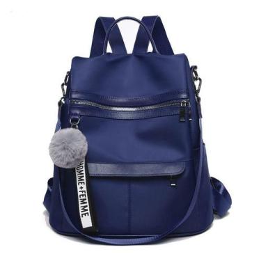 Imagem de Bolsa Mochila Feminina Antifurto Impermeável com alça de Ombro - wala 