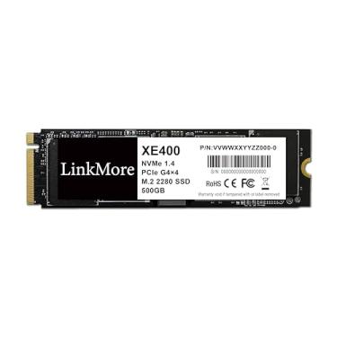 Imagem de LinkMore SSD interno XE400 500 GB M.2 2280 PCIe Gen4 NVMe 1.4, unidade de estado sólido, velocidade de leitura de até 5000 MB/s de armazenamento para PC, laptops, jogos, PS5