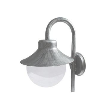 Imagem de Arandela Colonial São Paulo Antigo 228 Globo de Vidro Transparente Pra