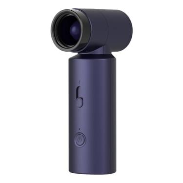 Imagem de Ventilador portátil de mão com turbina, motor de alta velocidade de 80.000 RPM, vento potente, 4500mAh, mini ventilador recarregável via USB (Azul Gemstone)