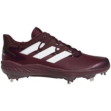 Imagem de adidas Adizero Afterburner 8 Chuteiras masculinas, Team Maroon/Branco/Branco, 45