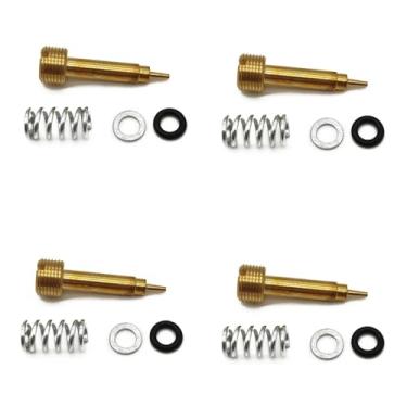 Imagem de Kit de reparo de carburador de motor de motocicleta Parafuso de ar de junta de válvula de agulha para XJ600N XJ600S DiversionXJ 600 XJ600 N S 1992-1994 (lavanda)