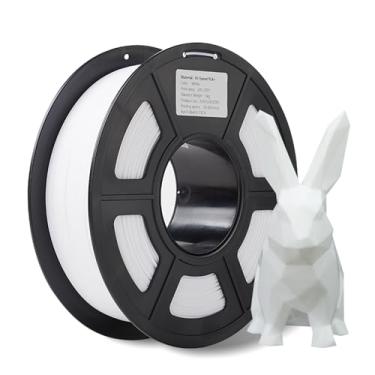 Imagem de Filamento de impressora 3D Antinsky Pla Plus (PLA+), impressão fácil, precisão dimensional +/- 0,03 mm, carretel de 1 kg, 1,75 mm (branco)